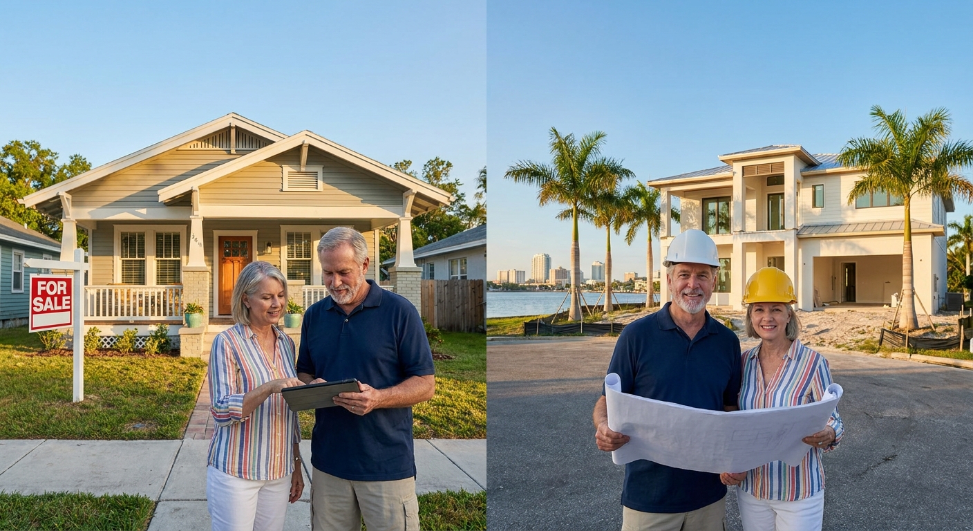 When Should You Build a Custom Home Instead of Buying in St. Petersburg?