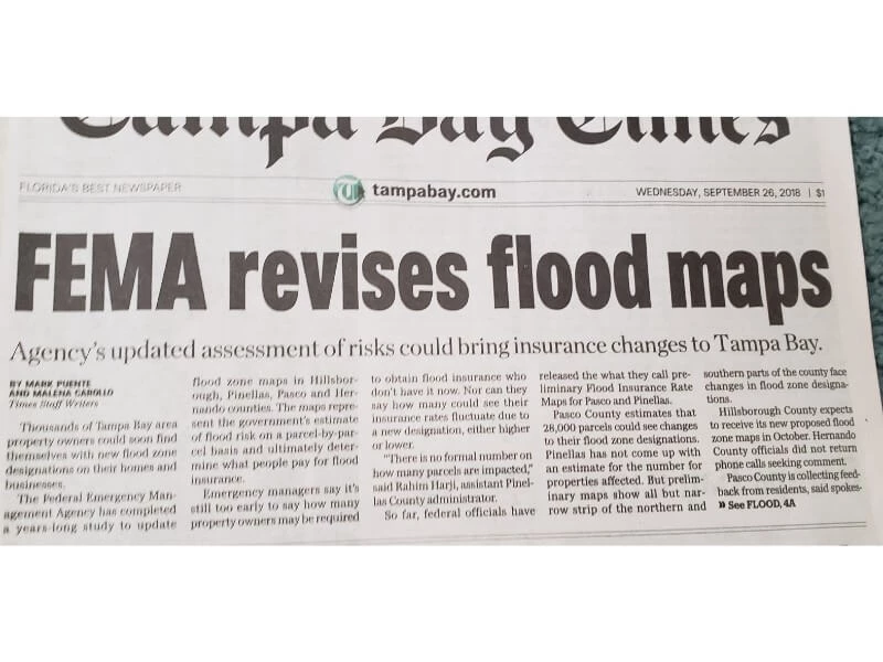 NEW FLOOD MAPS AND THEIR 