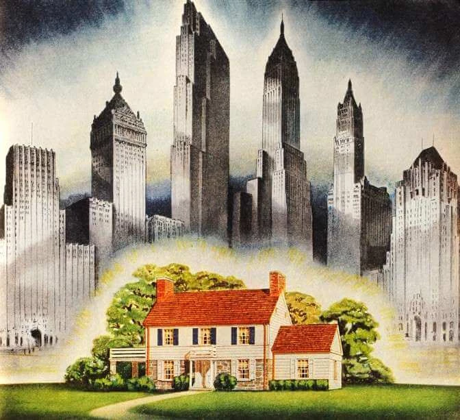 LARGE HOMES - IT'S THE AMERICAN WAY