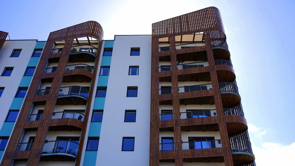 new building