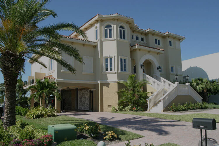 Custom built, three story waterfront home in South Florida by Rose Building