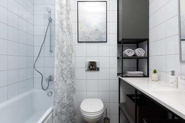 small modern bathroom