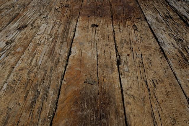 Wooden floor.