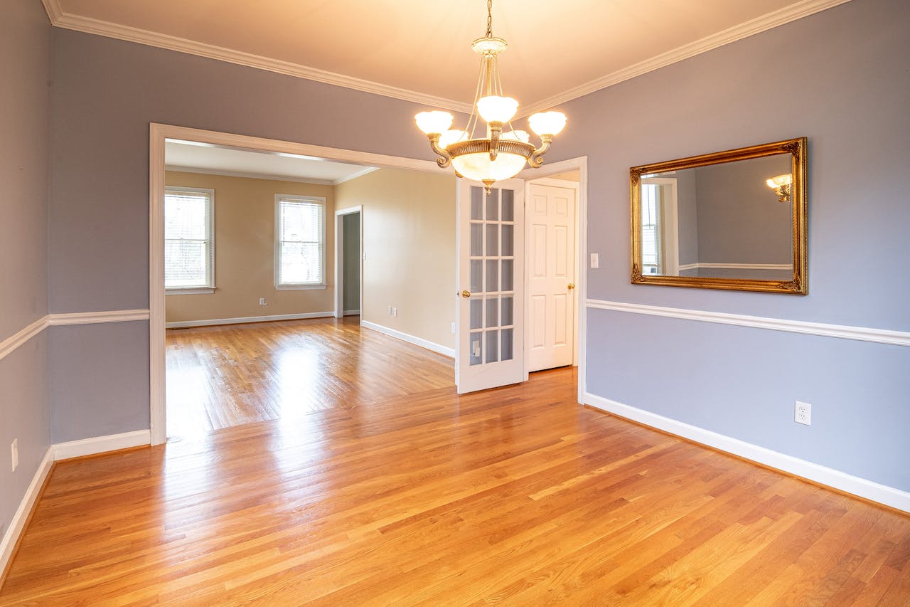 An empty home.