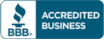 Logo for Better Business Bureau Accredited Business