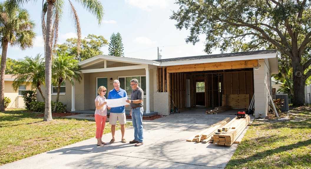 Whole-home remodel planning for older homes in Largo, showing renovation work and updated features