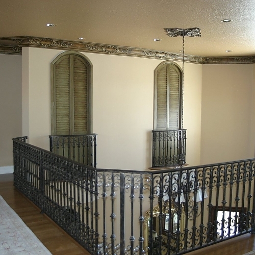 Unique Railing with Overlooks