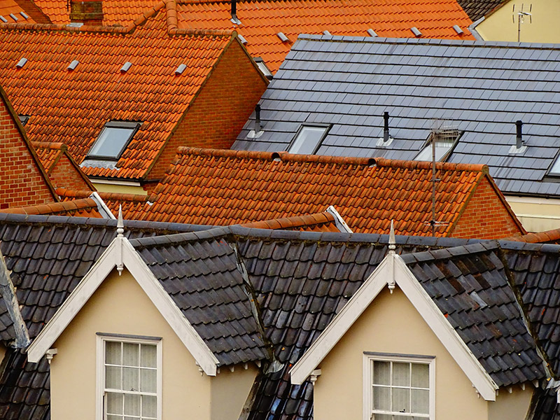 Regular home roofs